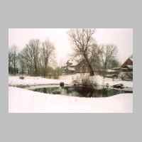 104-1118 Dorfteich in Stobingen im Winter 2002-2003. Im Hintergrund der Hof Klein..jpg